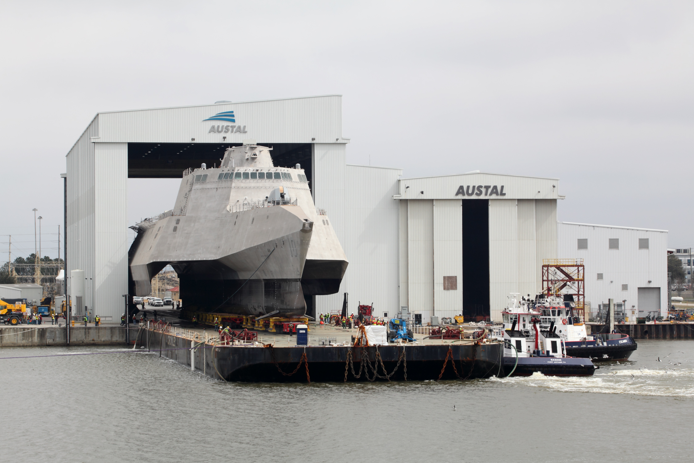 Austal hosts christening of new Littoral Combat Ship Austal Corporate