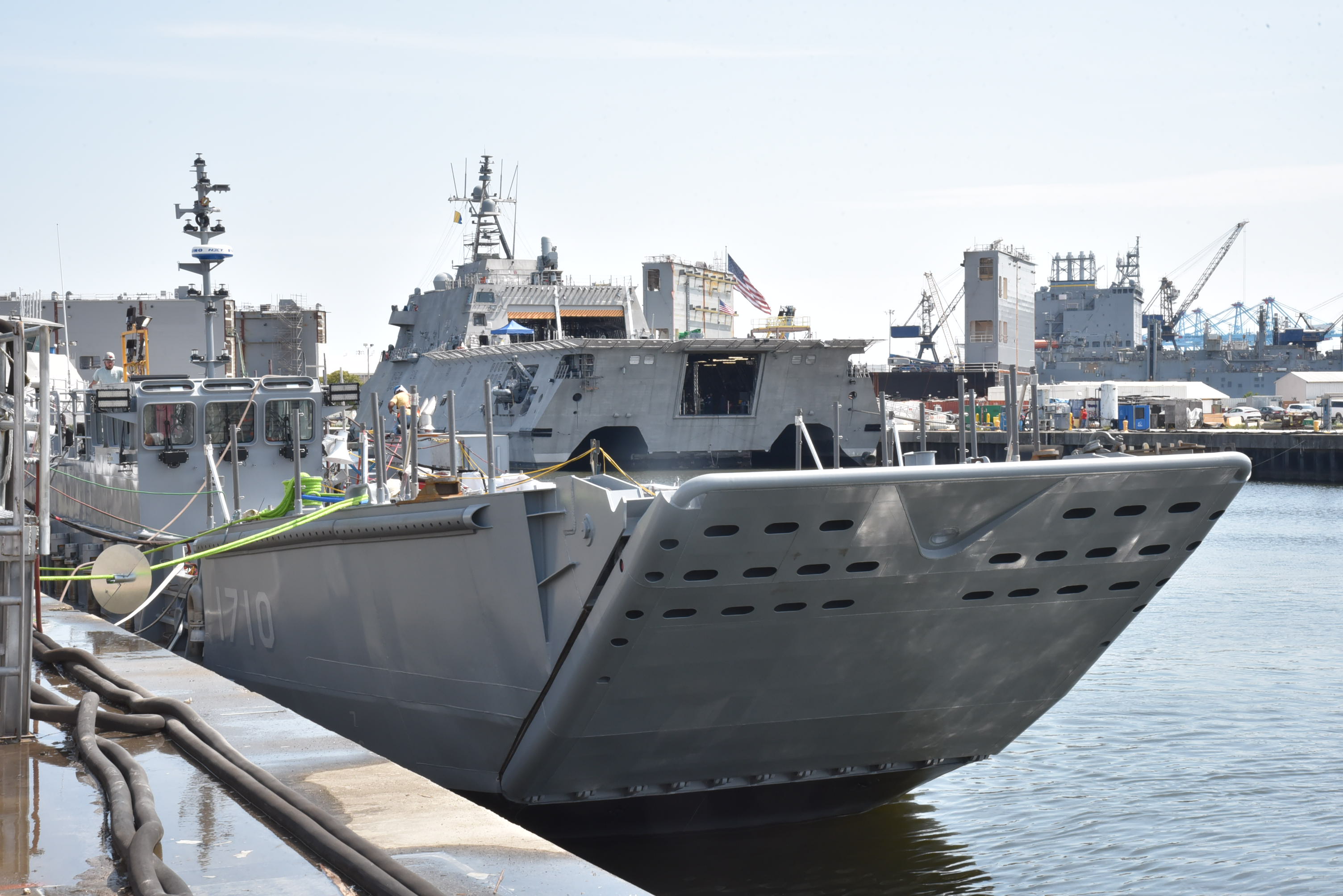 Image of the Austal constructed Landing Craft Utility 1700-class.