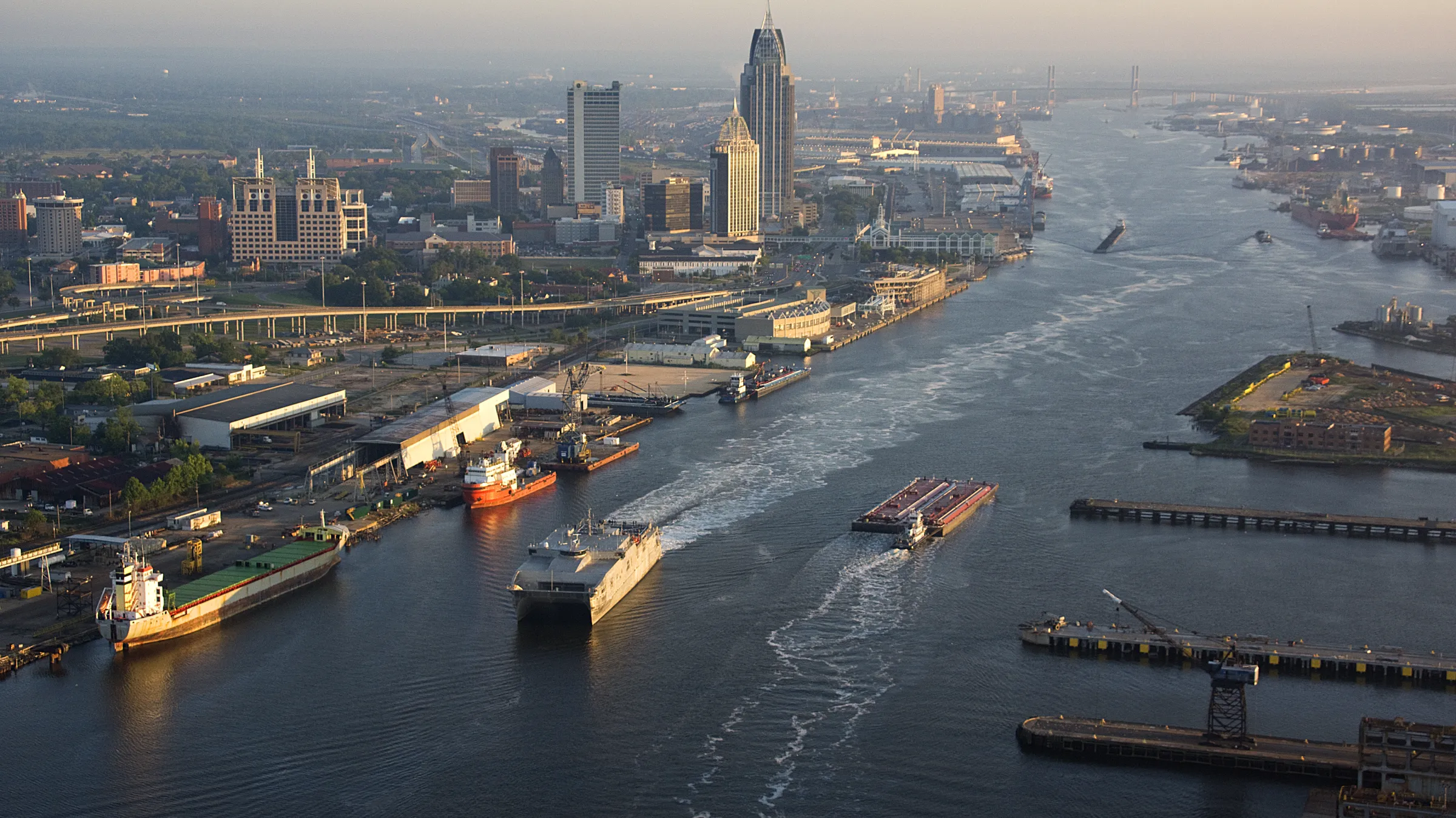 Image of EPF 1 (Spearhead-class) during sea trials.