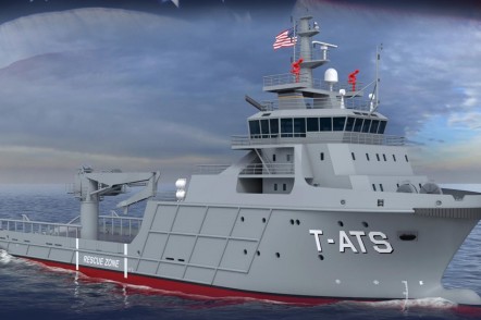 T-ATS Towing Salvage and Rescue Ship - US Navy