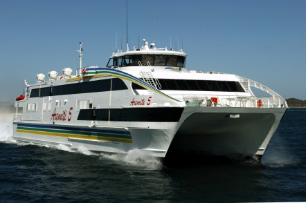 The World S Fastest High Speed Ferry Is Powered By Wartsila Axial Waterjets