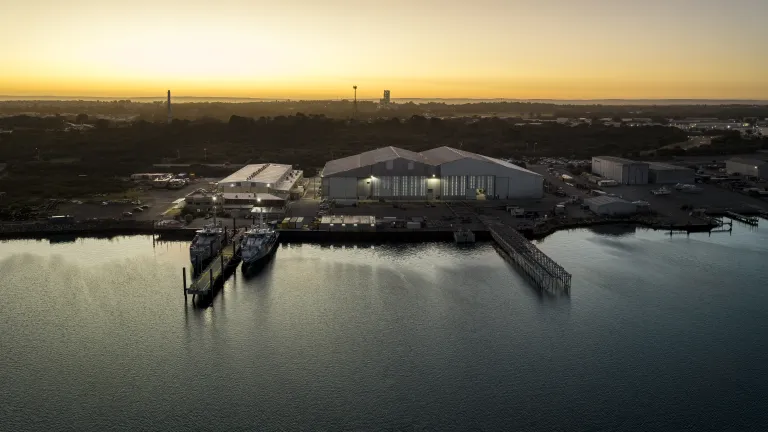 Image of Austal Australia's Henderson shipyard