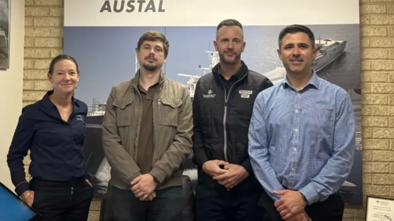 Image of Austal employees at The Hospital Research Foundation Group