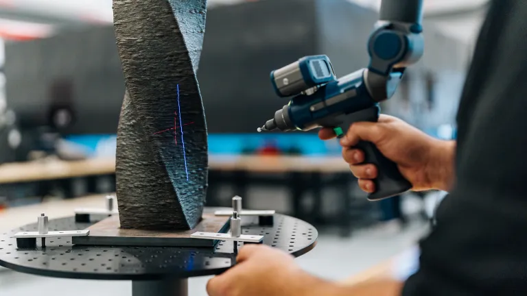 Image of additive manufacturing at Austal's facility in Danville, USA.