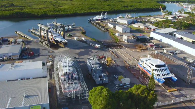 Image of Austal's Cairns service centre.